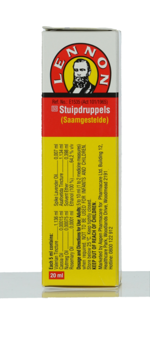 Lennon Stuipdruppels Drops 20ml