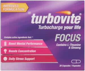 Turbovite Focus Capsules 30pk