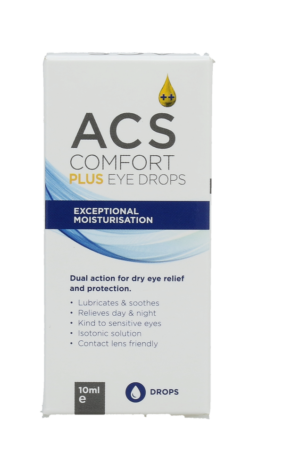 ACS Comfort Plus Eye Drops 10ml