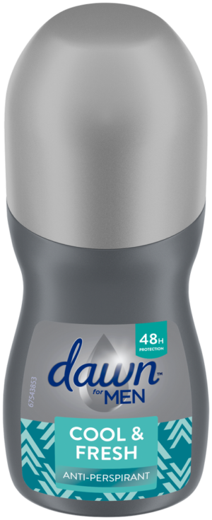 Dawn Men Cool and Fresh Antiperspirant Roll-On Deodorant 45ml