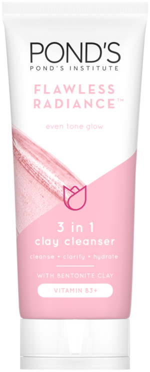 image-0 Pond's Flawless Radiance Mineral Clay Cleansing Facial Scrub 90ml