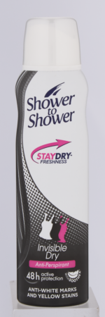 Shower To Shower StayDry Invisible Dry Anti-Perspirant Spray 150ml