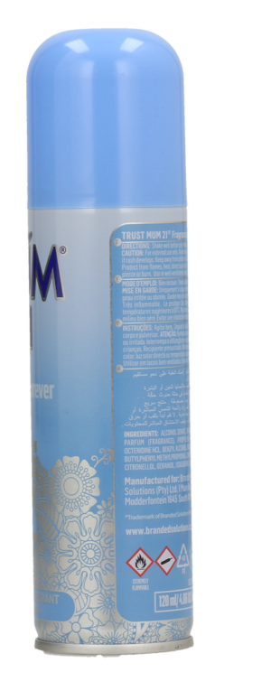 MUM 21 Sparkle Forever Perfumed Deodorant Body Spray 120ml