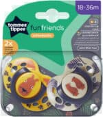 Tommee Tippee Fun Friends Orthodontic Soothers 2pk