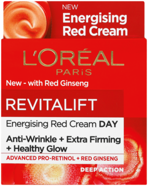 L'oréal Paris Revitalift Energising Red Day Cream 50ml