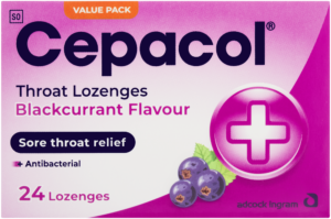 Cepacol Blackcurrant Flavour Throat Lozenges 24pk