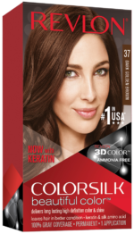 Revlon Colorsilk Dark Golden Brown Beautiful Color Permanent Hair Colour 1s