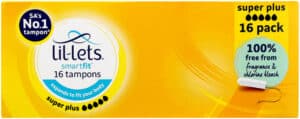 Lil-lets SmartFit Super Plus Tampons 16s