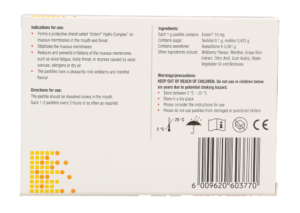 Andolex Wildberry Dry Mouth & Throat Pastilles 20pk
