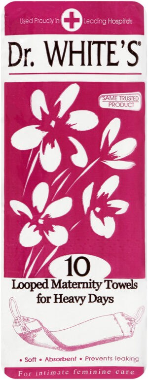 Dr. White's Looped Maternity Towels 10pk