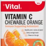 Vital Health Essentials Orange Vitamin C Chewable Tablets 90pk
