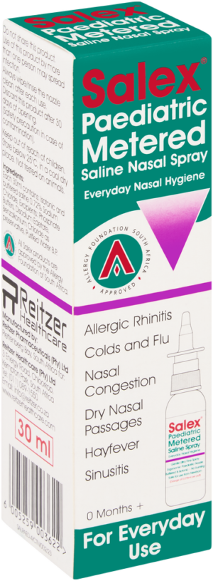 Salex Paediatric Metered Saline Spray 30ml