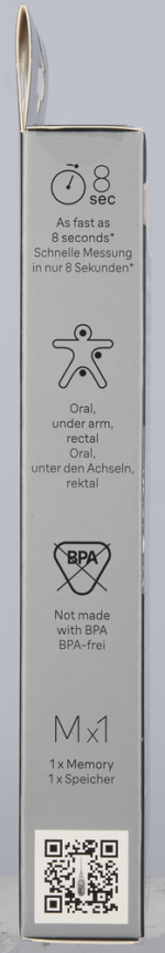 Braun Age Precision Digital Thermometer 1s
