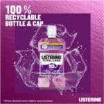Listerine Total Care Clean Mint Fluoride Mouthwash 750ml