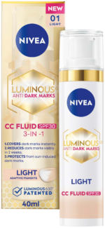 Nivea Luminous630 Light SPF 30 3-in-1 Anti Dark Marks CC Fluid 40ml