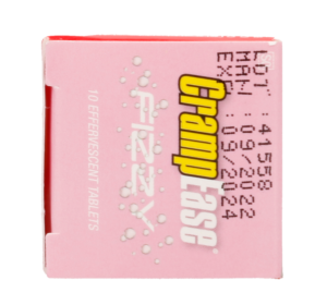 Crampease Strawberry Fizzy Effervescent Tablets 10pk