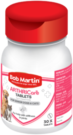Bob Martin Arthricare Tablets for Senior Dogs & Cats 30pk