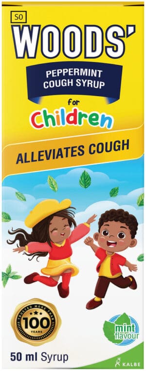 Woods' Peppermint Cough Syrup for Children 50ml
