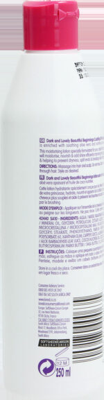Dark And Lovely Beautiful Beginnings Cuddling Oil Moisturiser 250ml