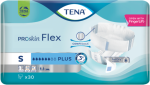 image-0 TENA ProSkin Plus Adult Incontinence Flex Briefs 30pk
