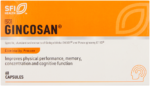 Gincosan Physical Performance, Memory and Cognitive Function Capsules 60pk