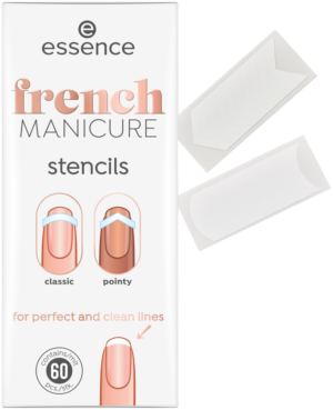 Essence French Manicure Stencils 60pc