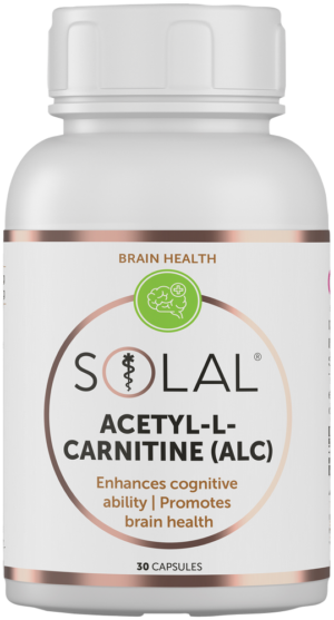 Solal Acetyl-L-Carnitine (ALC) Capsules 30pk