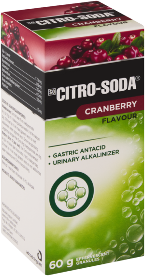 Citro-soda Cranberry Flavour Effervescent Granules 60g