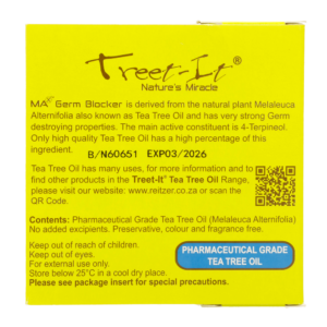 Treet-it Tea Tree Oil 100% Pure Pharmaceutical Grade 32ml