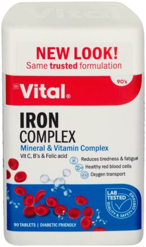 Vital Iron Complex 90pk