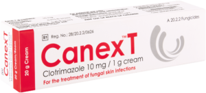 Canex T Skin Fungal Infection Cream 20g