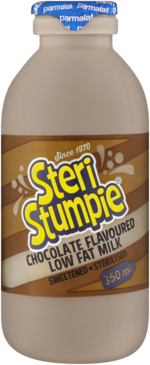 Steri Stumpie Chocolate Flavoured Low Fat Milk 350ml