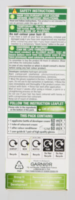 Garnier Nutrisse Ultra Crème Liquorice Deep Black Permanent Hair Colour 1s