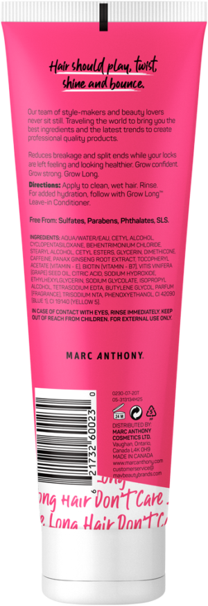 Marc Anthony Grow Long Super Fast Strength Conditioner 250ml