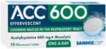 ACC 600 Effervescent Tablets 10pk
