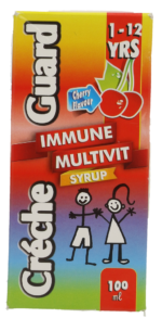 Créche Guard Cherry Flavour Immune Multivit Syrup 100ml