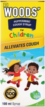 Woods' Peppermint Cough Syrup for Children 100ml
