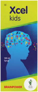 Tibb Xcel Kids Brainpower Syrup 100ml