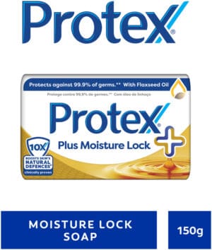 Protex Plus Moisture Lock AntiGerm Bar Soap 150g