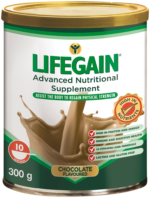 Lifegain Chocolate Flavoured Advanced Nutritional Supplement 300g