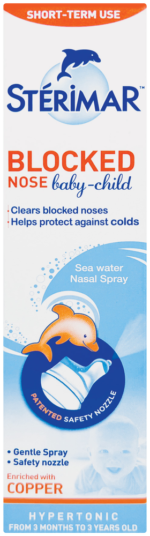 Stérimar Baby-Child Blocked Nose Sea Water Nasal Spray 50ml