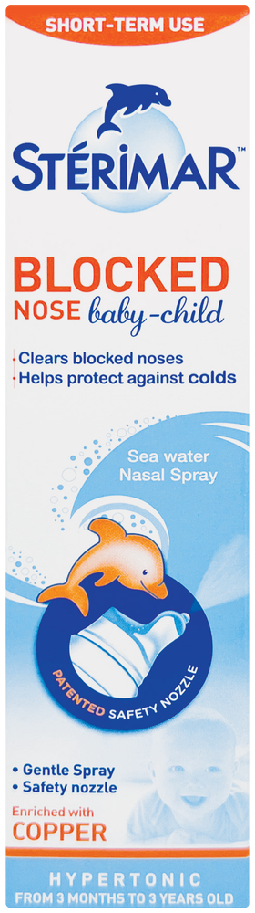 Stérimar Baby-Child Blocked Nose Sea Water Nasal Spray 50ml