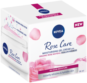 Nivea Rose Care Moisturising Gel Cream 50ml