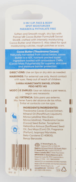 Palmer's Cocoa Butter Formula Swivel Stick 14g