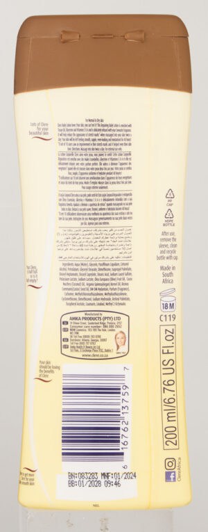 Clere Tropical Coconut Body Lotion 200ml