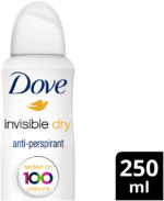 Dove Invisible Dry Anti-Perspirant Deodorant Spray 250ml