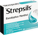Strepsils Eucalyptus Menthol Throat Lozenges 24pk