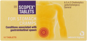 Scopex Stomach Cramp Tablets 10pk