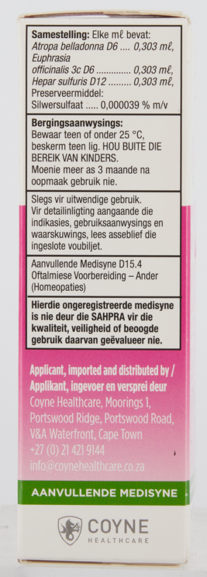 Similasan Pink Eye Relief Drops 10ml
