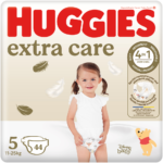 Huggies Extra Care Size 5 Disposable Nappies 44pk